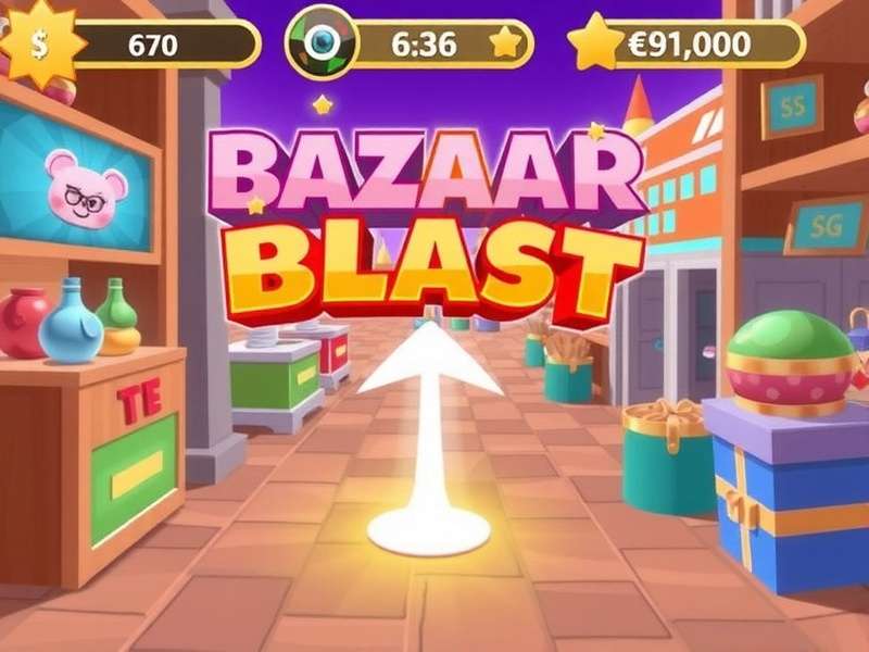 Bazaar Blast Main Gameplay Bazaar Blast Game Screenshot