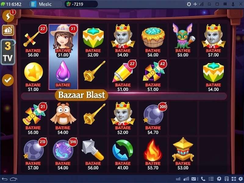 Bazaar Blast Puzzle Elements Bazaar Blast Gameplay Mechanics